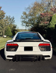 3 Piece Style Carbon Fiber Trunk Spoiler - Audi R8 V10 Type 4S.
