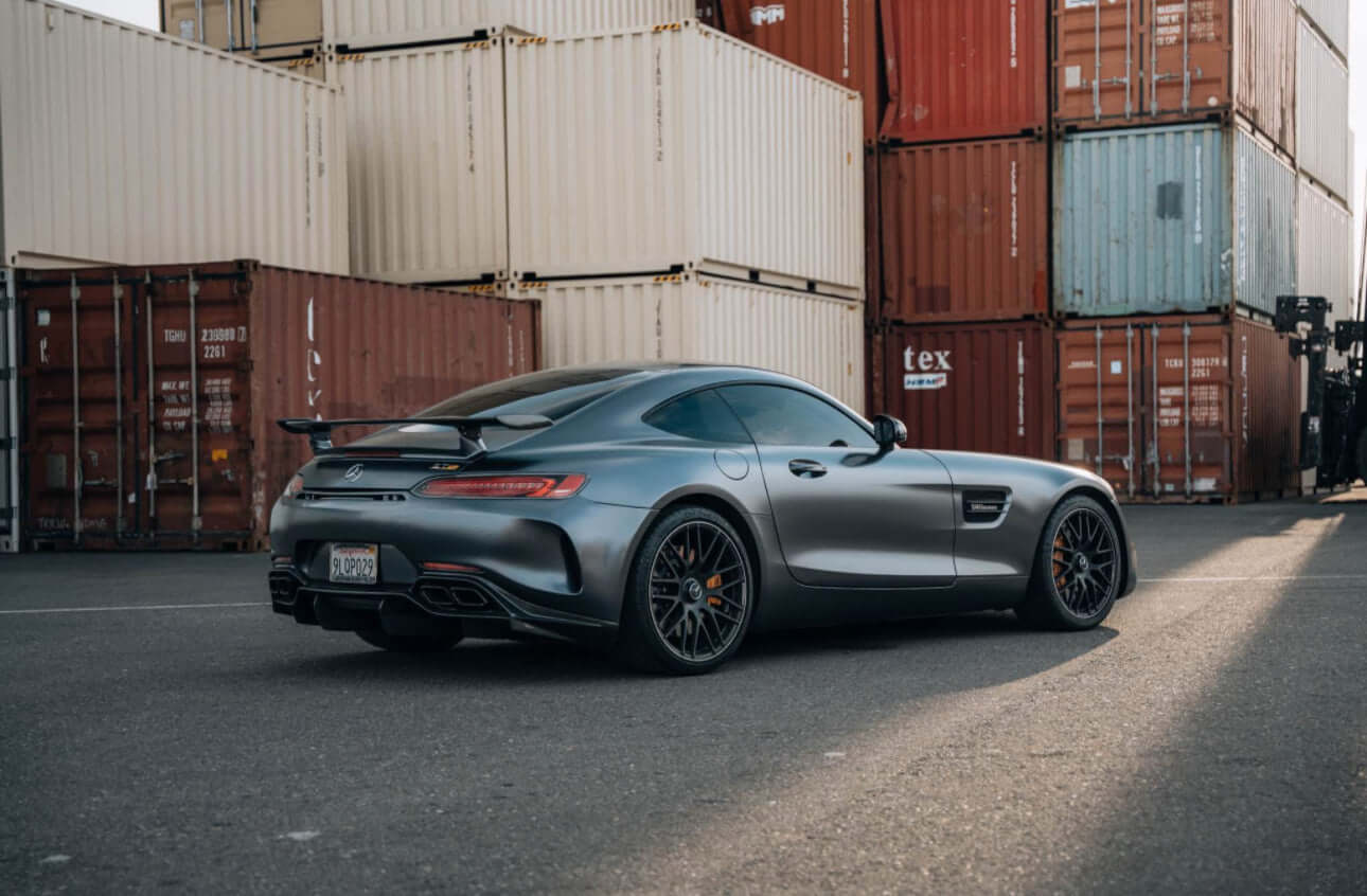 Carbon Fiber GTR Wing W/ Base Panel - Mercedes AMG GT/GTS/GTC/GTR.