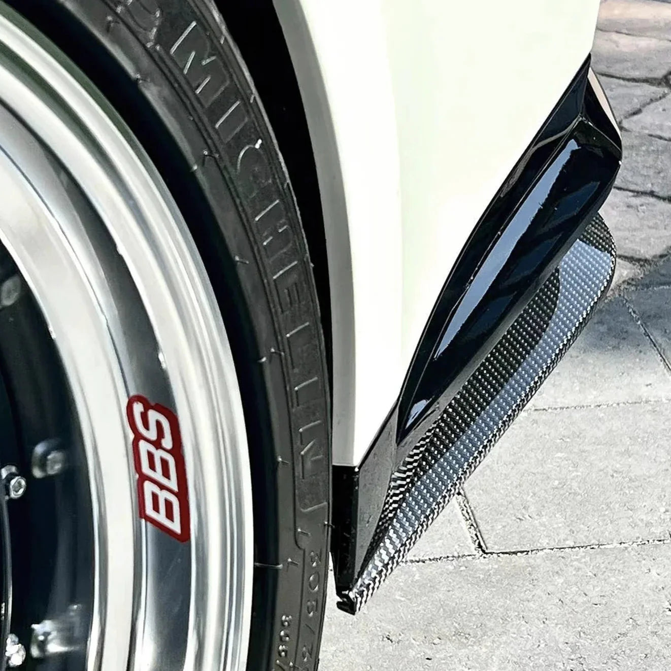 Dry Carbon Fiber Rear Canard Extension - BMW G80 & G81 M3 / G82 & G83.