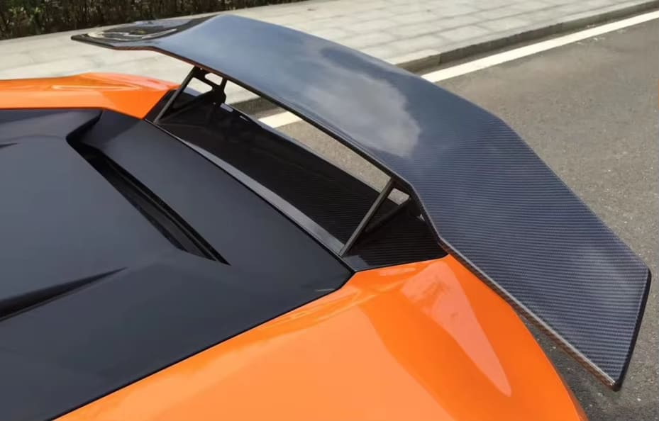 Carbon Fiber DMC Style Rear Wing w/ base -  Lamborghini Huracan LP580 LP610.