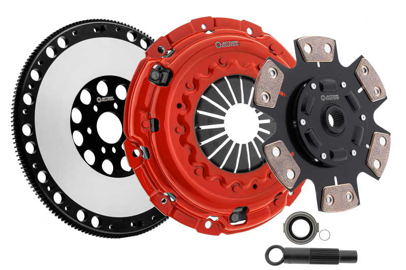 Action Clutch 1989 Honda Civic 1.5L/1.6L (D15/D16) Stage 5 Clutch Kit (2MS) w/Lightened Flywheel