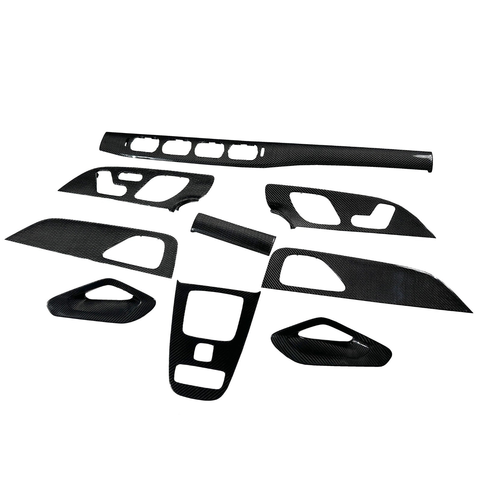 Prepreg Carbon Fiber Interior Kit- Mercedes Benz W167 X167 GLE Coupe 2020+.