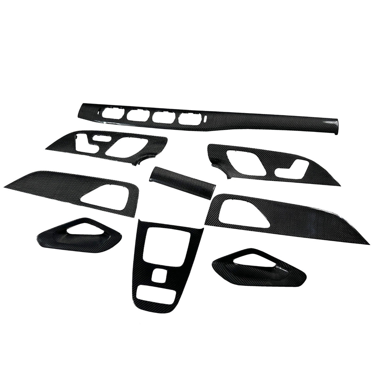 Prepreg Carbon Fiber Interior Kit- Mercedes Benz W167 X167 GLE Coupe 2020+.