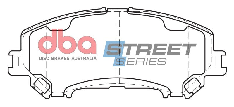 DBA 2018 Nissan Rogue (295mm Front Rotor Excl Hybrid) Street Series Front Brake Pads