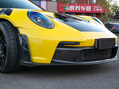 Carbon Fiber Upper Front Bumper Trim Lip - Porsche 992 GT3RS.