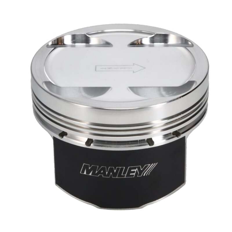 Manley Mitsubishi 2.0L 4G63 Piston Set - 85.50mm Bore 1.375in CH, -8.00 CC
