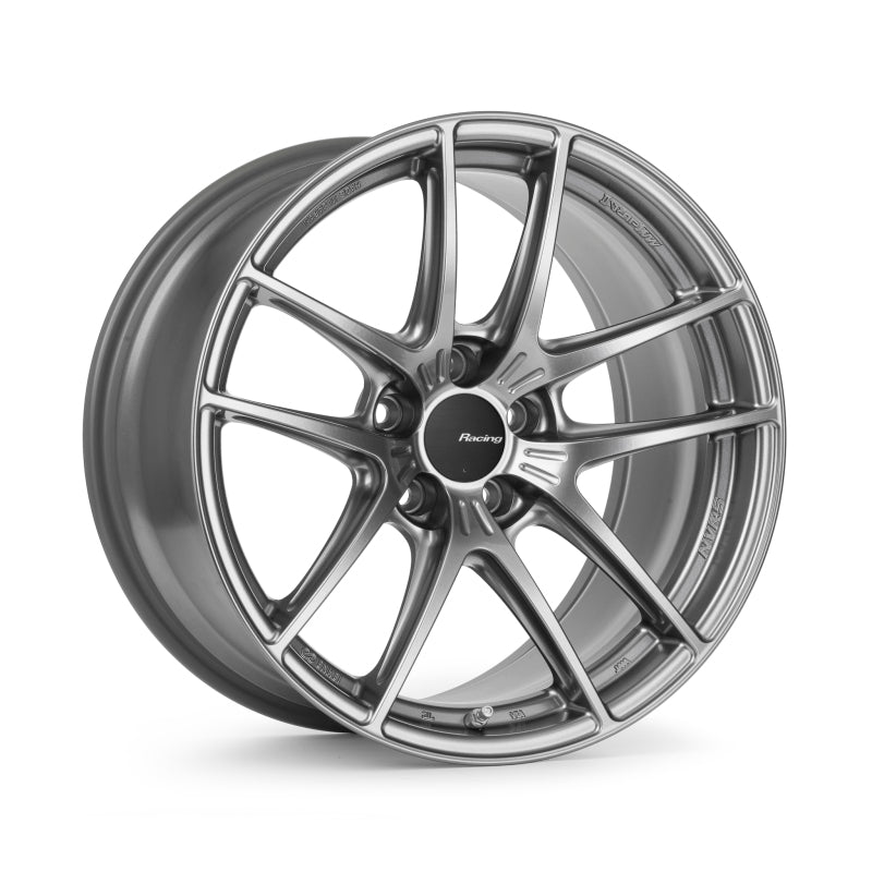 Enkei NVR5 17x7.5in / 5x112 BP / ET45 / 66.5mm Bore - Dark Hyper Silver Wheel