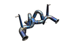 Titanium Straight Pipe Exhaust System -  Lamborghini Aventador S LP740-4 6.5L V12 2016-2021