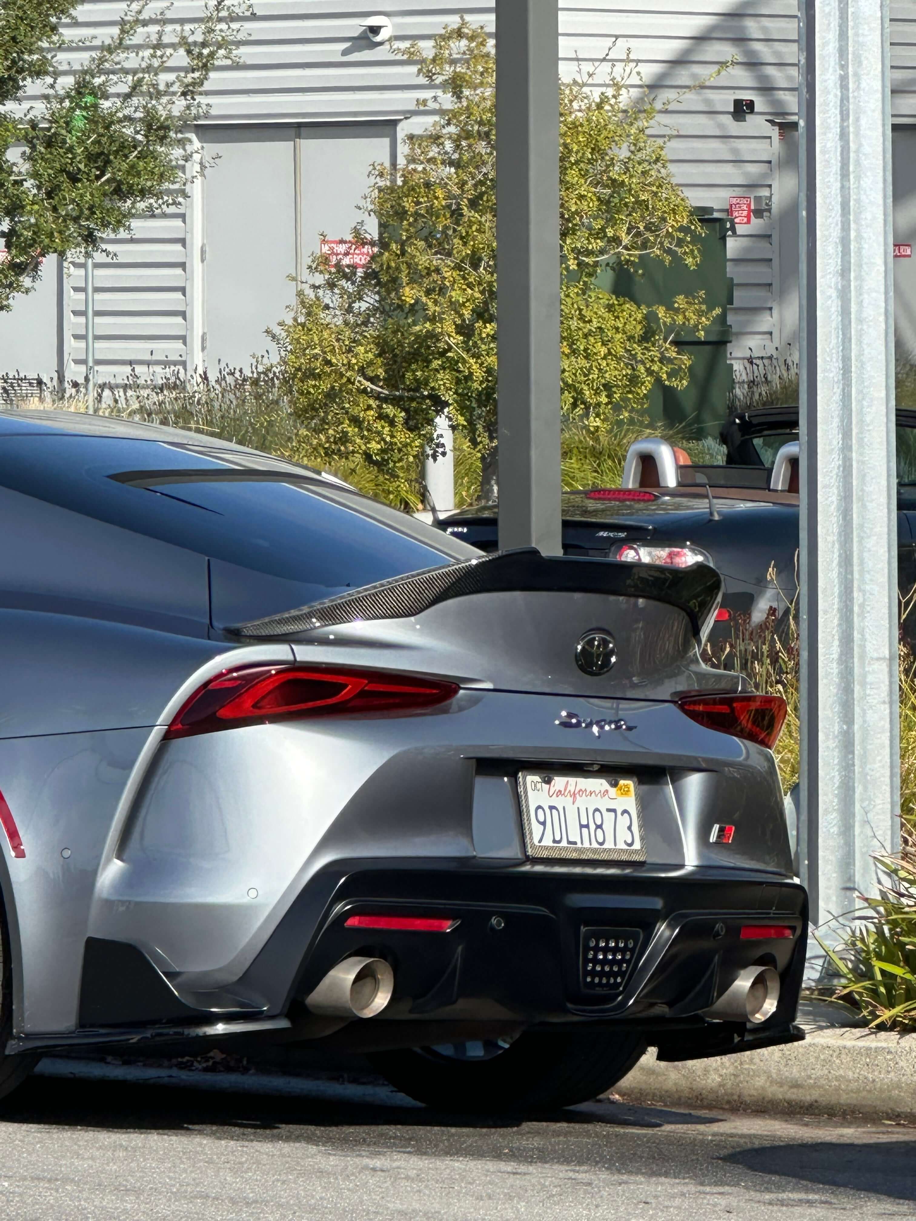 High Kick Carbon Fiber Trunk Spoiler - Toyota A90 Supra 2021-2024.