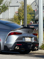 High Kick Carbon Fiber Trunk Spoiler - Toyota A90 Supra 2021-2024.