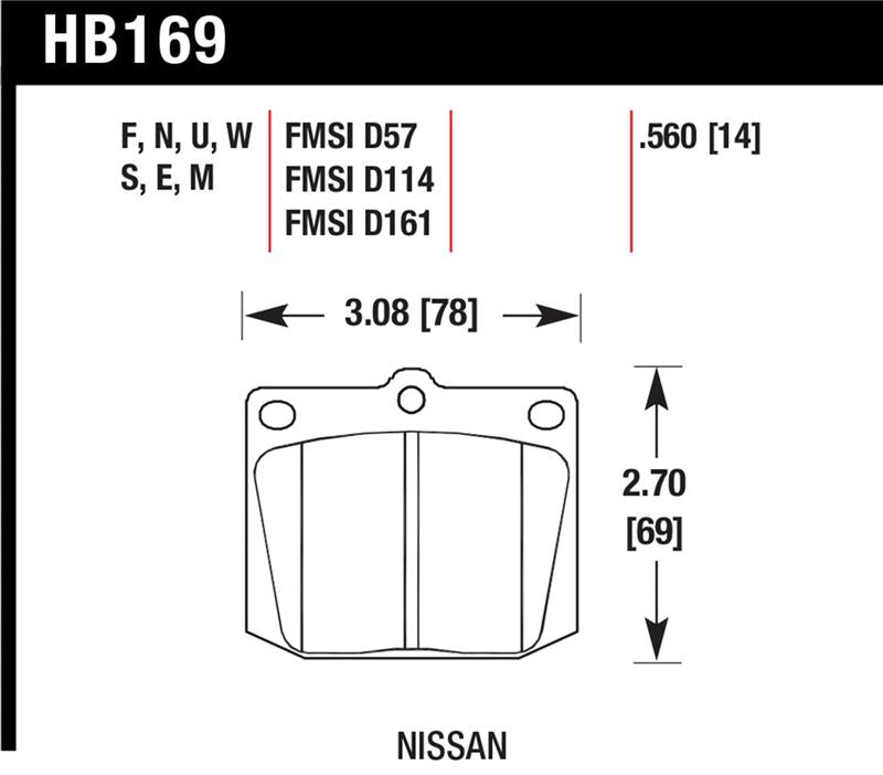 Hawk HPS Street Brake Pads