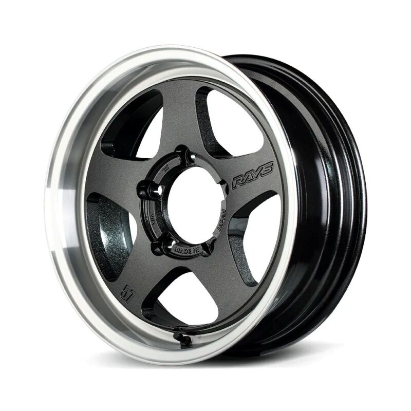 Gram Lights 57FR-X 16x6.0 -05 5-139.7 Glass Black/Rim DC Wheel