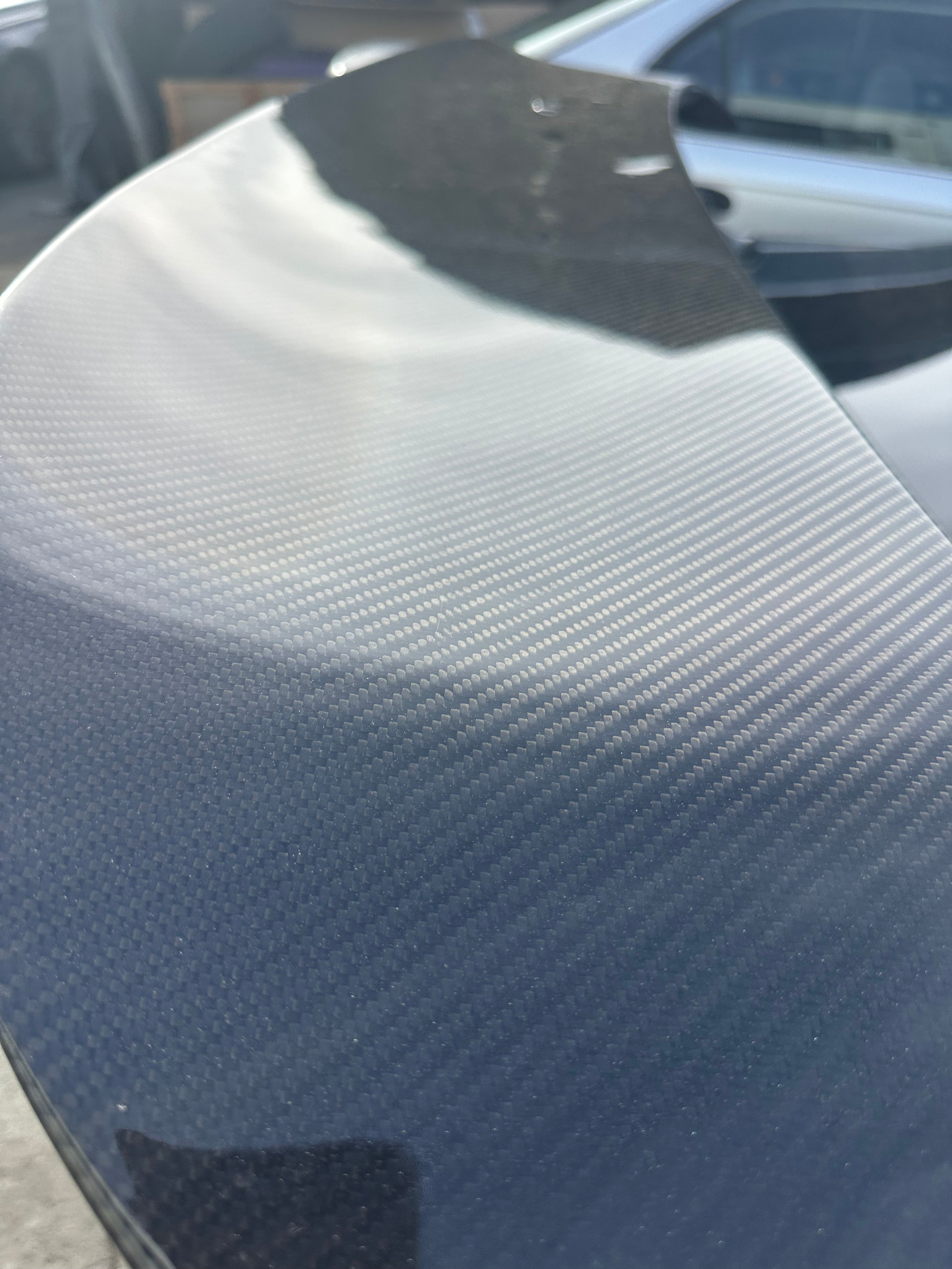Carbon Fiber Rear Trunk Spoiler Wing - 08-16 Nissan GTR R35.