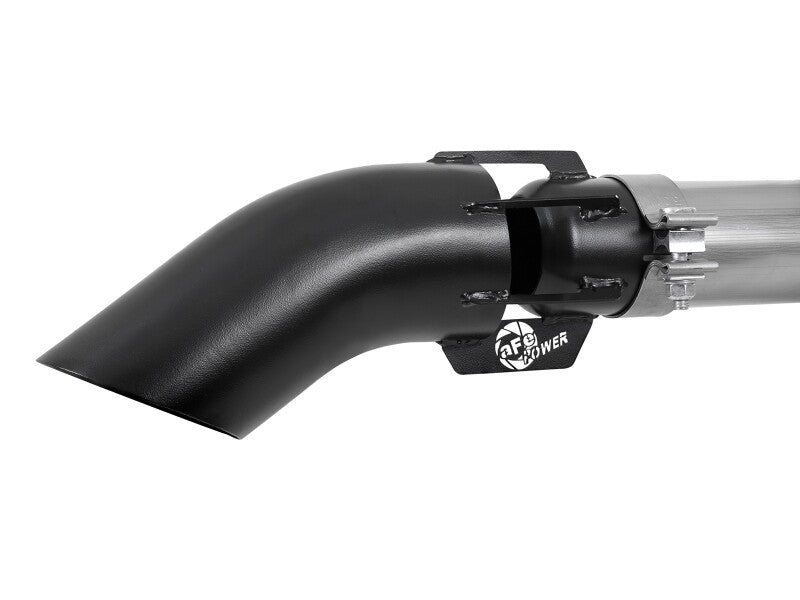 aFe 2021+ Jeep Gladiator V6-3.0L (td) Vulcan Series 3in 304SS HT DPF-Back Exhaust System - Black Tip