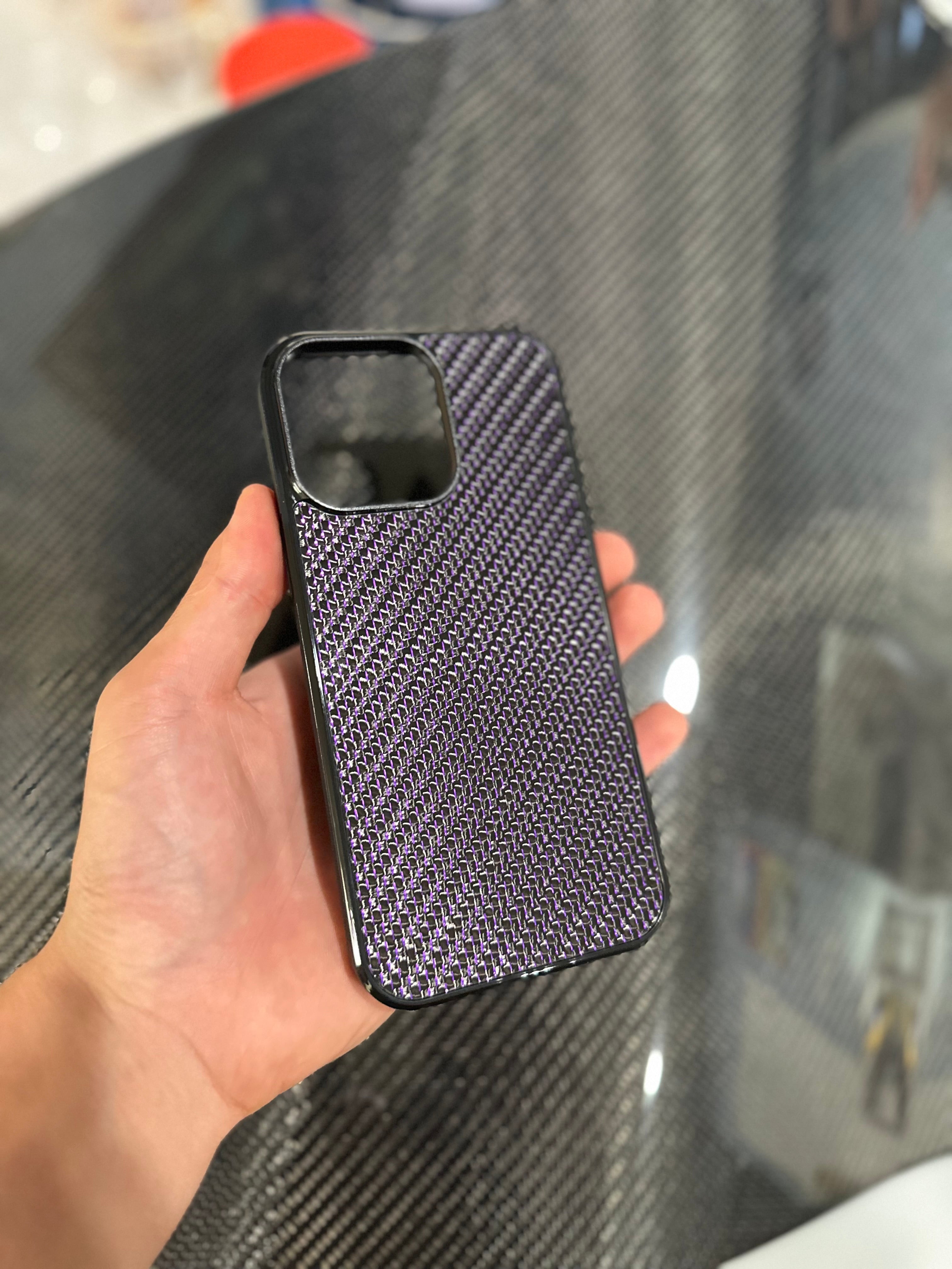 Gloss Carbon Fiber Phone Case - iPhone.