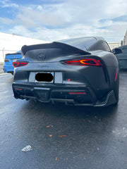 Carbon Fiber Diffuser Extension - TOYOTA SUPRA A90/A91.