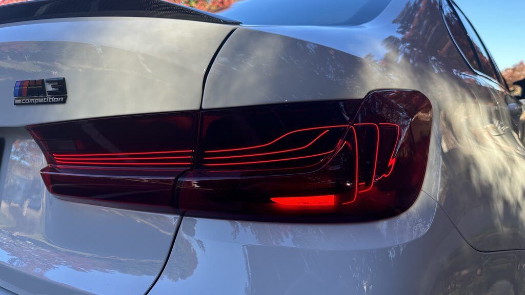 CSL Style Laser Taillights - BMW G80 M3 & G20 3 Series.