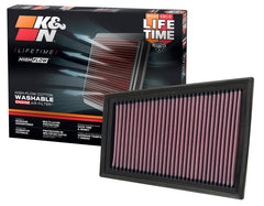 K&N 07 Nissan Sentra 2.0L-L4 Drop In Air Filter
