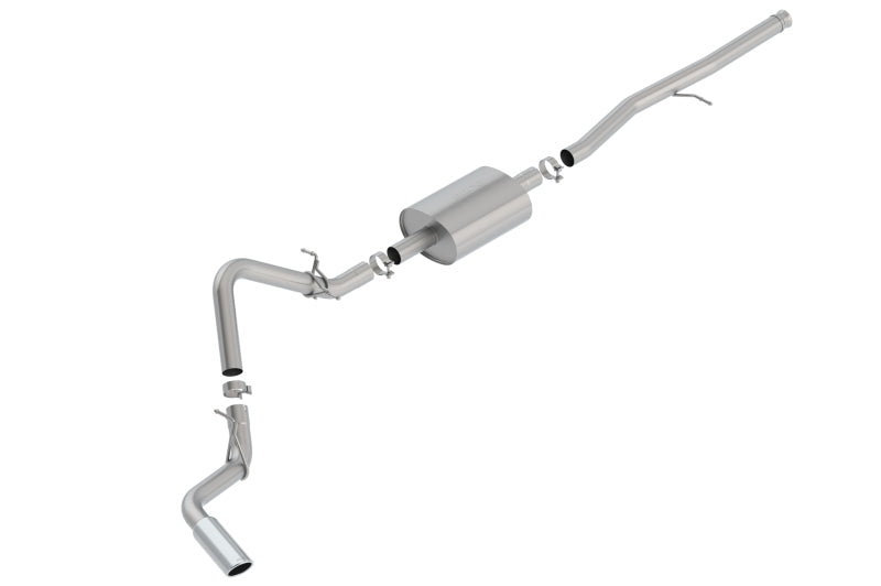 Borla 2019 Silv/Sierra C/B Exhaust S-Type 1500 5.3L V8 AT 2&4WD EC STB(78.8) CC SB(69.3) 147.4 WB