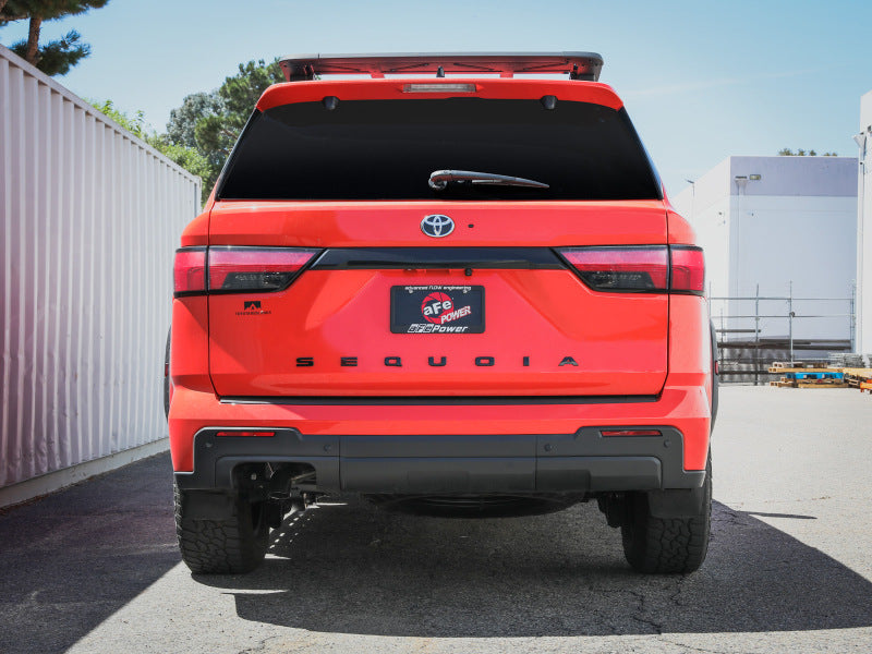 aFe 23-24 Toyota Sequoia V6 3.4L Vulcan Series 2-1/2in to 3in 304 SS Cat-Back Exhaust System