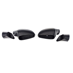 Prepreg Carbon Fiber Mirror Housing Cap Covers Set - Ferrari 458