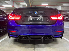 PSM Carbon Fiber Rear Diffuser - BMW F80 M3 & F82 / F83 M4.