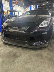 Peformance Style Carbon Fiber Front Lip - 2017-2023 Nissan R35 GTR.