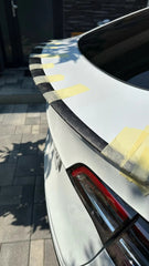 Performance Style Carbon Fiber Spoiler - 2024 Tesla Model 3.
