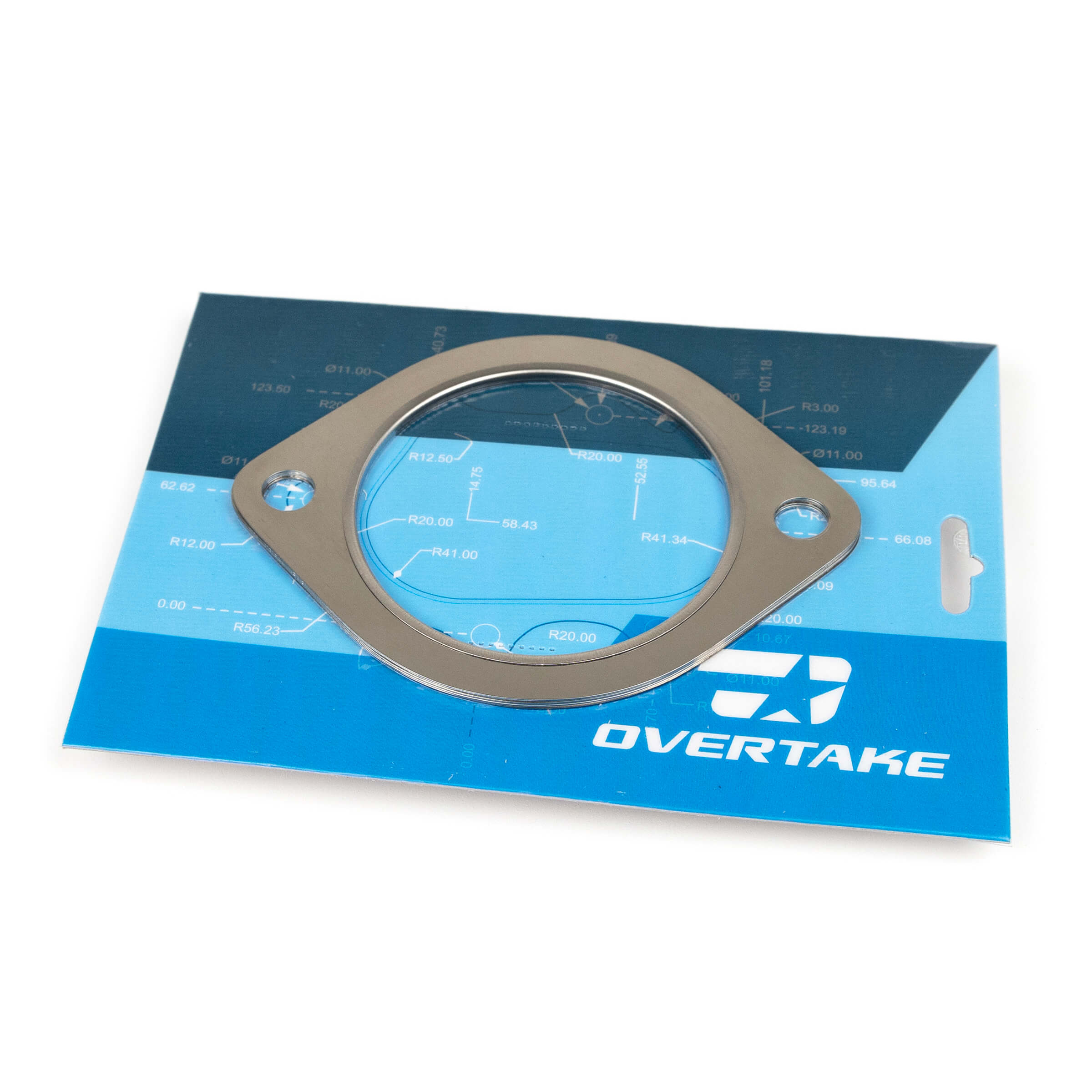 Overtake Downpipe to Catback 3in Gasket 2X THICK | Subaru All 3in Aftermarket Exhausts (A10030).