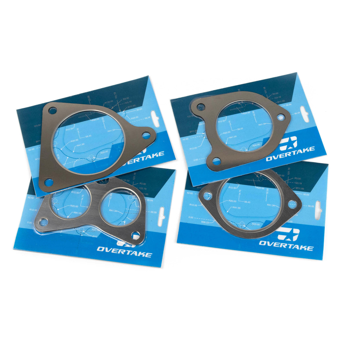 Overtake Exhaust Gasket Set | 2022+ Subaru WRX / FA24 (A10248).