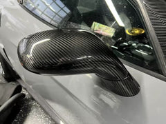 Dry Carbon Fiber Side Mirror Caps - Chevrolet Corvette C6 ZR1 2005-2013.