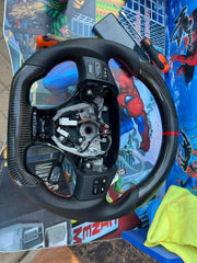 Carbon Fiber Steering Wheel -  Lexus IS250 IS300 IS350 ISF F-Sport 2006-2011.