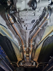 Full Valved Exhaust Catback System W/ Down Pipes (SS304) - Mercedes Benz AMG GT GTS GTC GTR 4.0T.