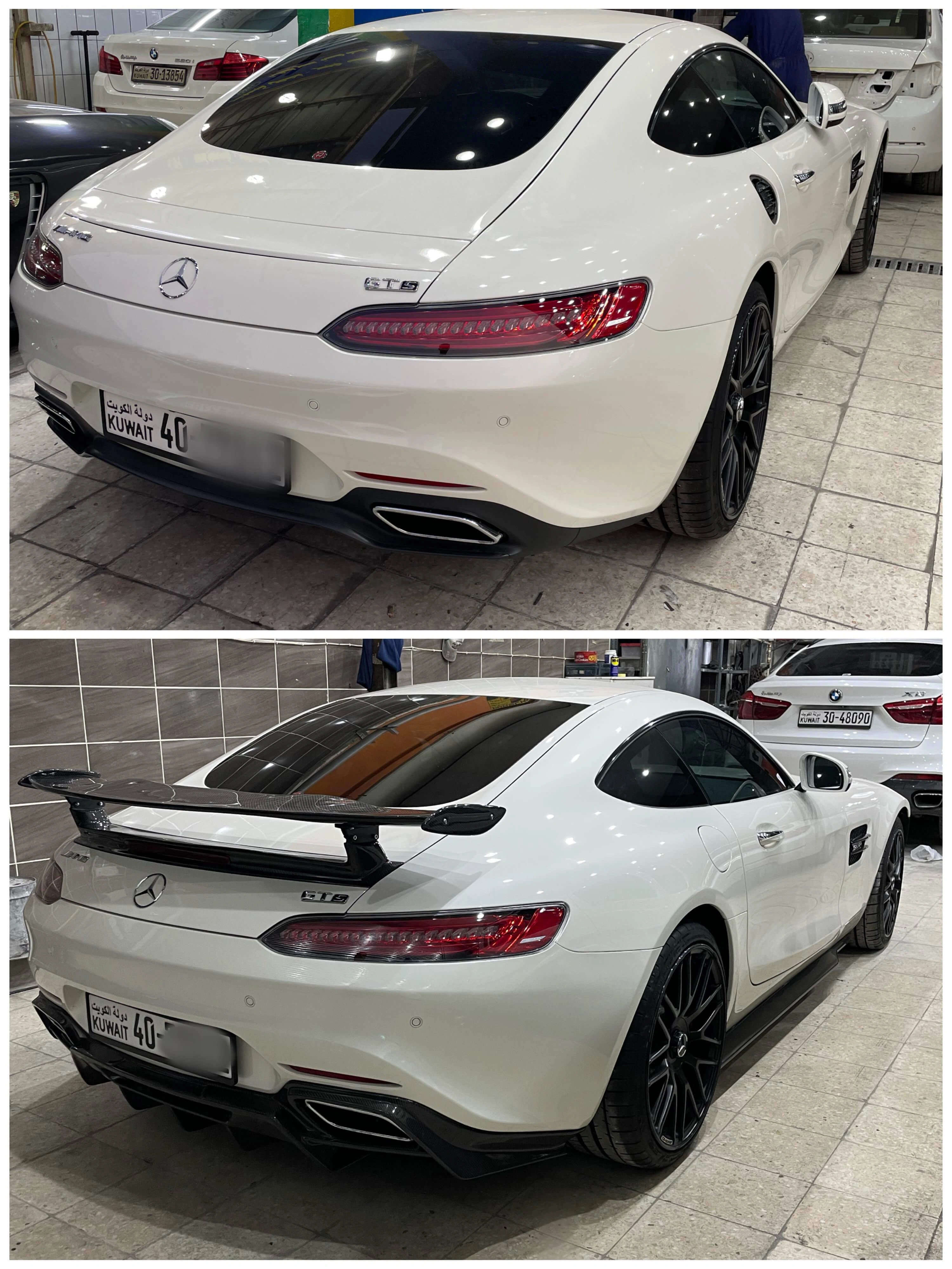 Carbon Fiber Rear Diffuser - Mercedes AMG GT/GTS/GTC.
