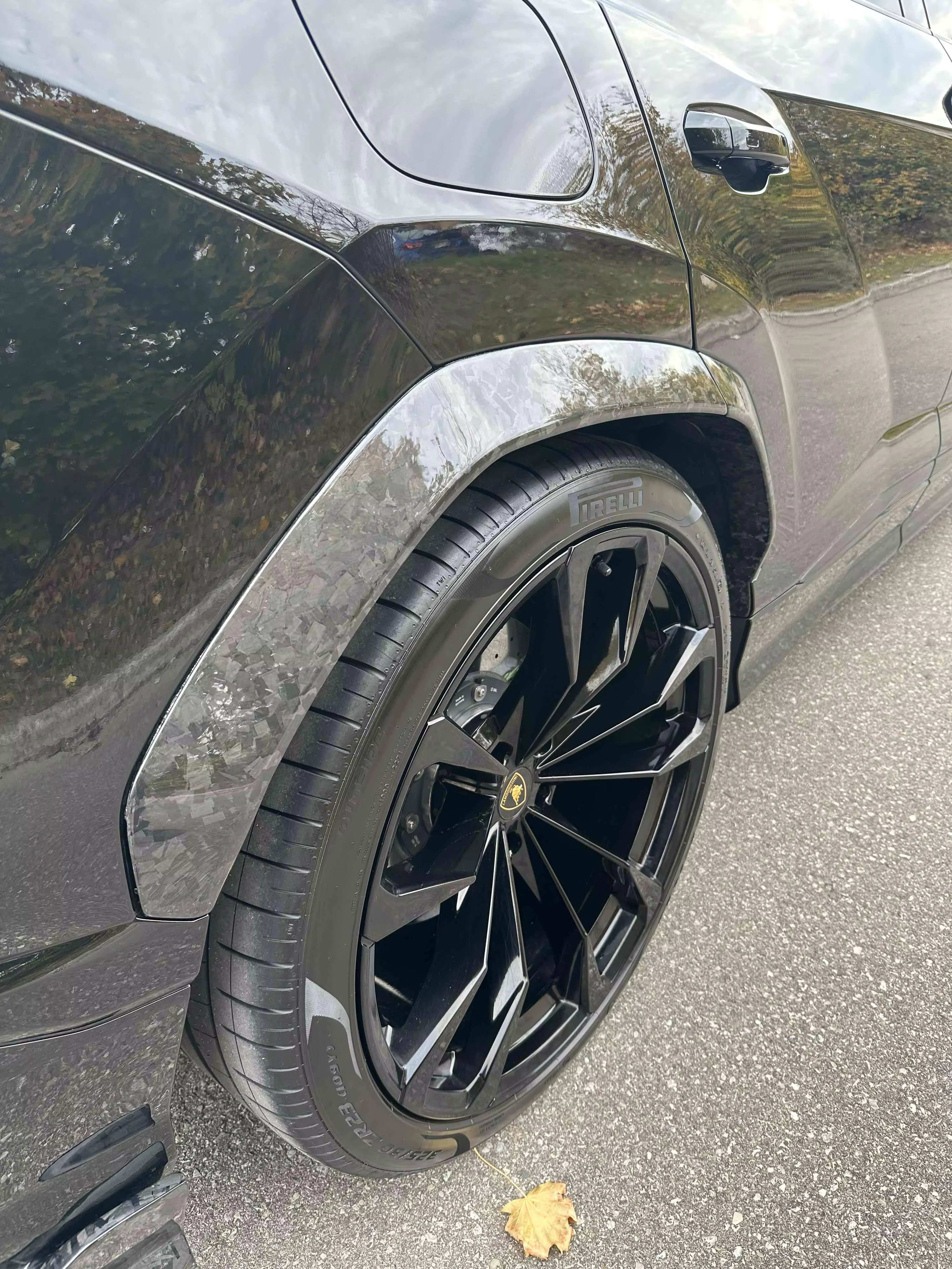 Carbon Fiber Fender Flare Trim - Lamborghini Urus