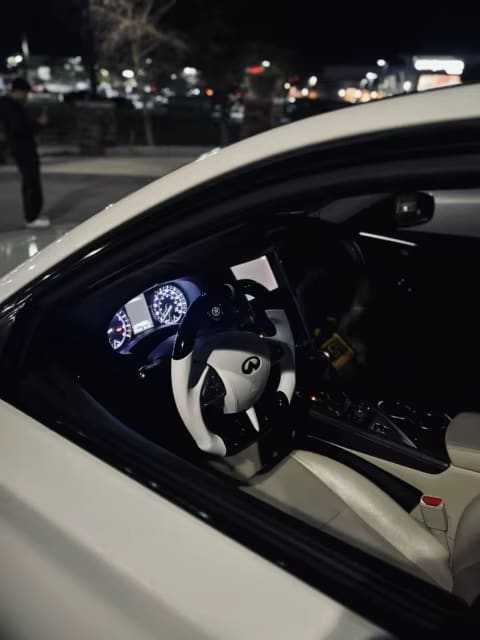 Infiniti Q60 Style - Full Custom Carbon Fiber Steering Wheel.