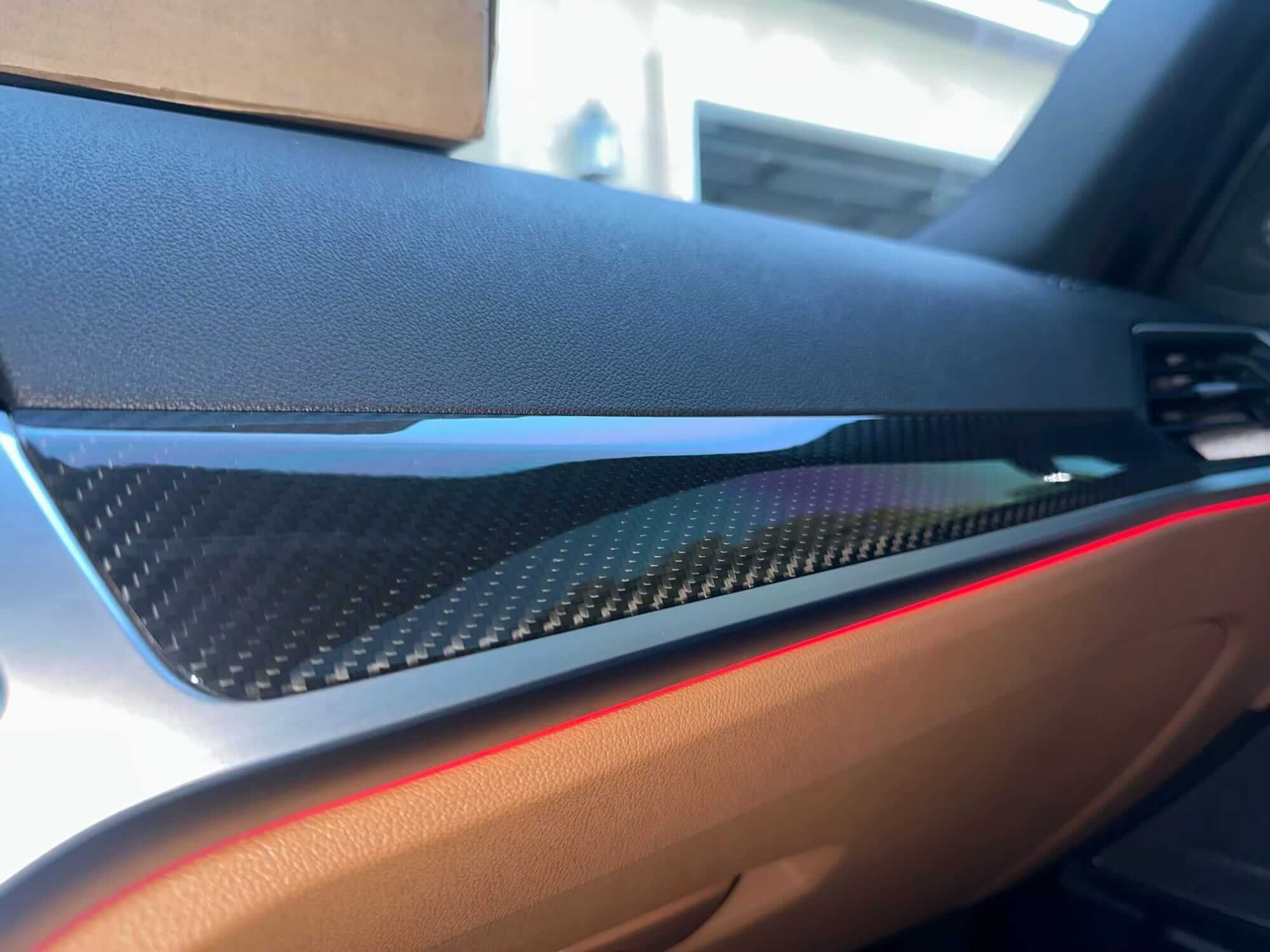 Dry Carbon Fiber Interior Trim Complete Set Panels For BMW G20/G21 3 Series / G22 G23 G26 2020+.