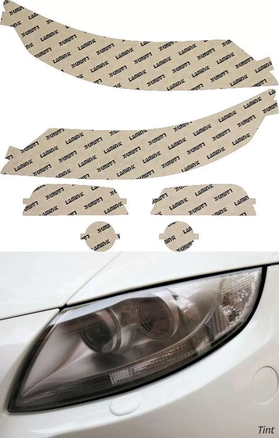 Lamin-X Acura TL 2012-2014 Tint Headlight Covers.