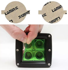 Lamin-X Acura TL 2012-2014 Green Fog Light Covers.