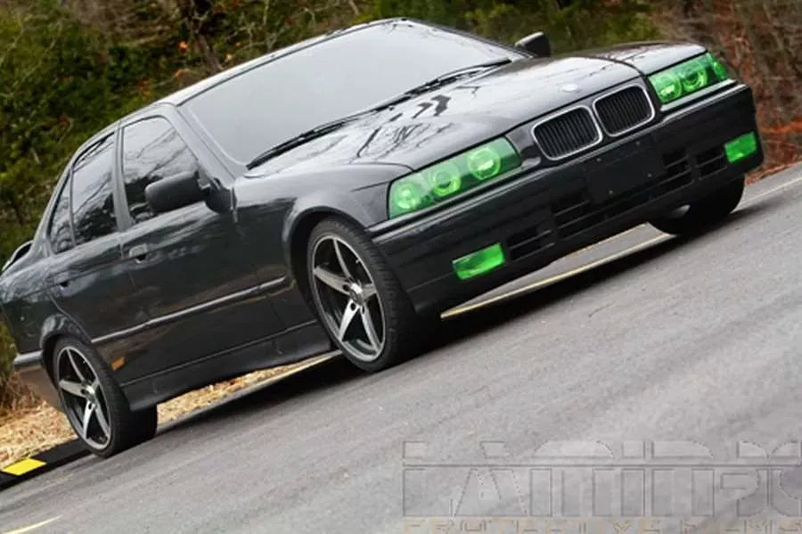 Lamin-X Acura TL 2012-2014 Green Fog Light Covers.