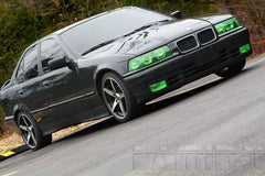 Lamin-X Acura TL 2012-2014 Green Fog Light Covers.