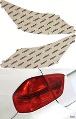 Lamin-X Acura TL 2012-2014 Red Tail Light Covers.
