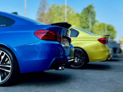 PSM Style High Kick Carbon Fiber Trunk Spoiler - BMW F32 / F33 / F36 4 Series.