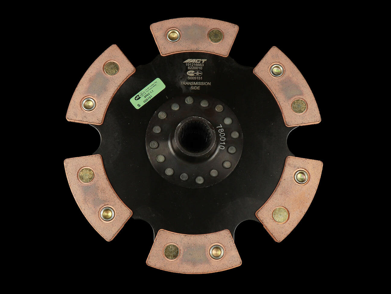 ACT Heavy Duty Clutch Kit w/Unsprung 6 Puck - 00-09 S2000.