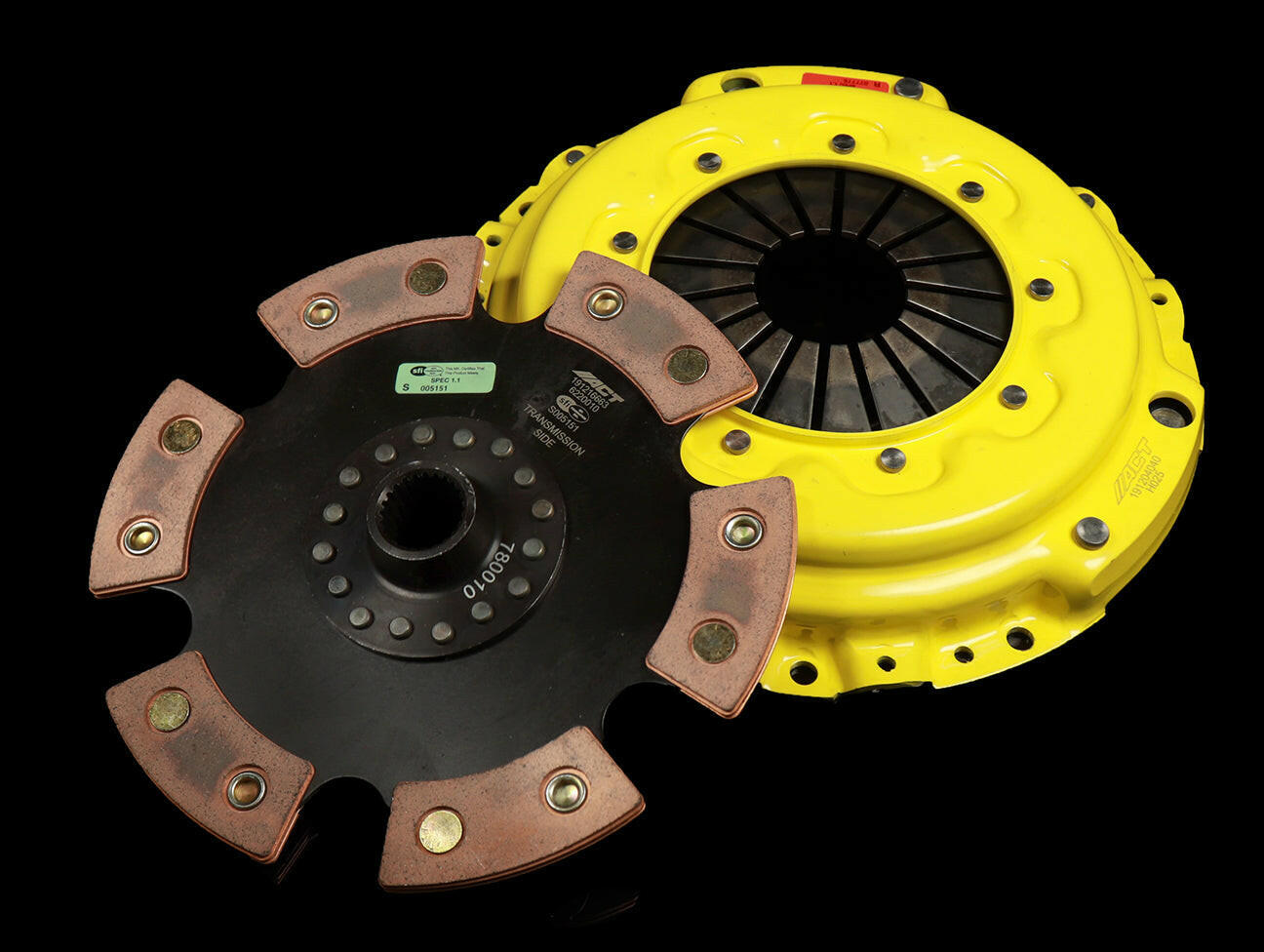 ACT Heavy Duty Clutch Kit w/Unsprung 6 Puck - 00-09 S2000.