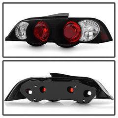 Spyder Auto Black Altezza Tail Lights for Acura RSX 2002-2004, LED, Custom Fit