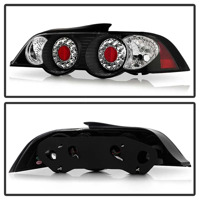 Spyder Auto Black LED Tail Lights for Acura RSX 2002-2004, Custom Fit, Durable Design