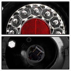 Spyder Auto Black LED Tail Lights for Acura RSX 2002-2004, Custom Fit, Durable Design