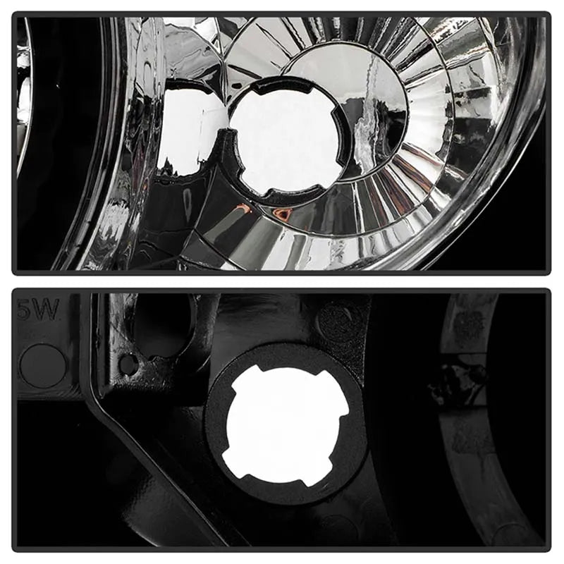 Spyder Auto Black LED Tail Lights for Acura RSX 2002-2004, Custom Fit, Durable Design