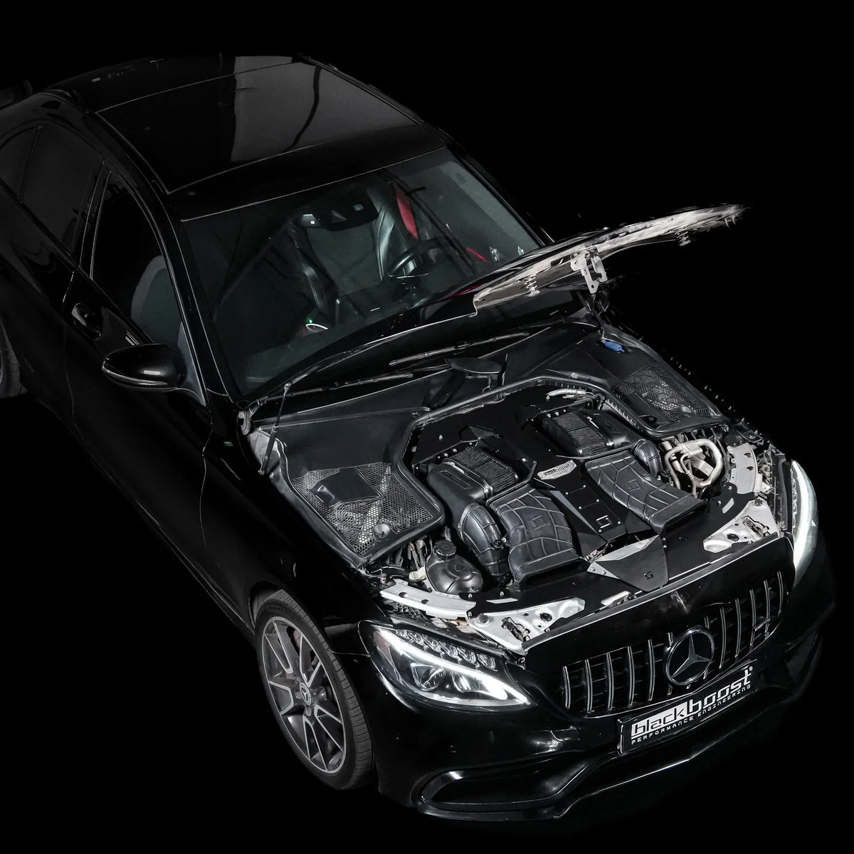 BlackBoost Mercedes C450 (205) M276 3.0L V6 Twin-Turbo Cold Air Intake System